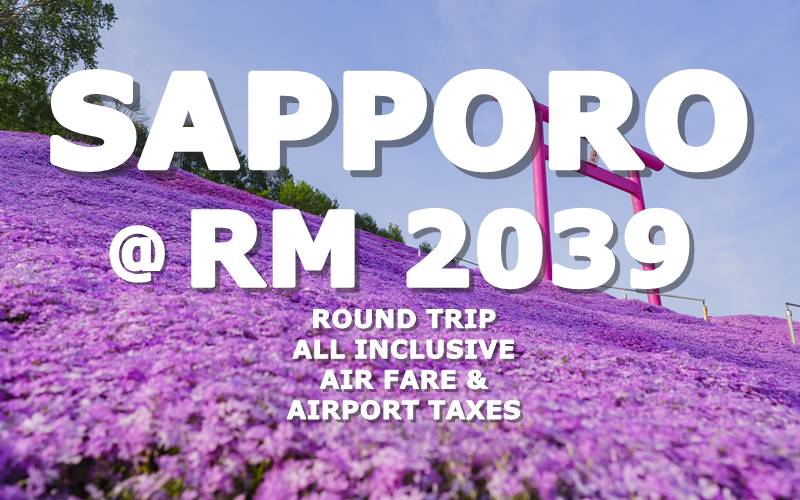 FLY & BLOOMS IN SAPPORO @ RM 2039 ALL IN BY【ALL NIPPON AIRWAYS】