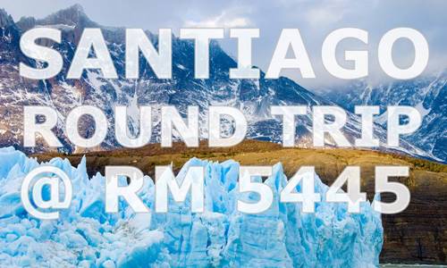 DISCOVER SANTIAGO DE CHILE BY【EMIRATES】@ RM 5445