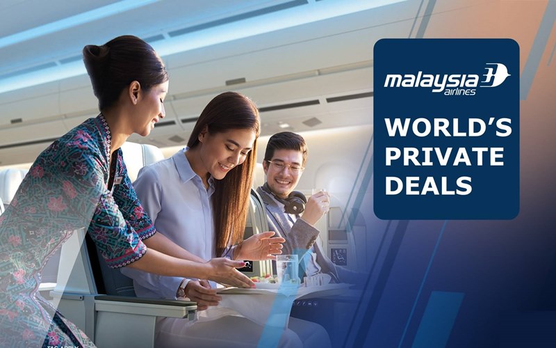 【MALAYSIA AIRLINES】PRIVATE FARE OFFERS