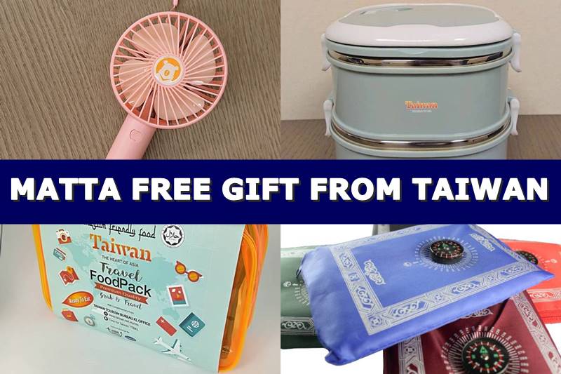 【MATTA II 2019】BOOK YOURSELF A TRIP TO TAIWAN & REDEEM A FREE GIFT!