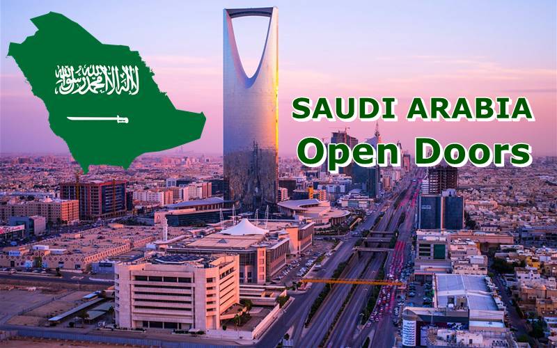 【SAUDI ARABIA】 OPEN DOORS TO INTERNATIONAL TOURISTS FOR THE FIRST TIME