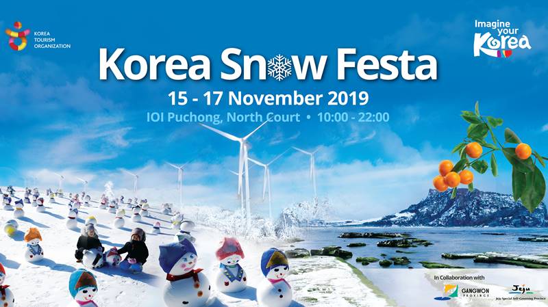 【KOREA】 SNOW FESTA 15 - 17 NOVEMBER 2019