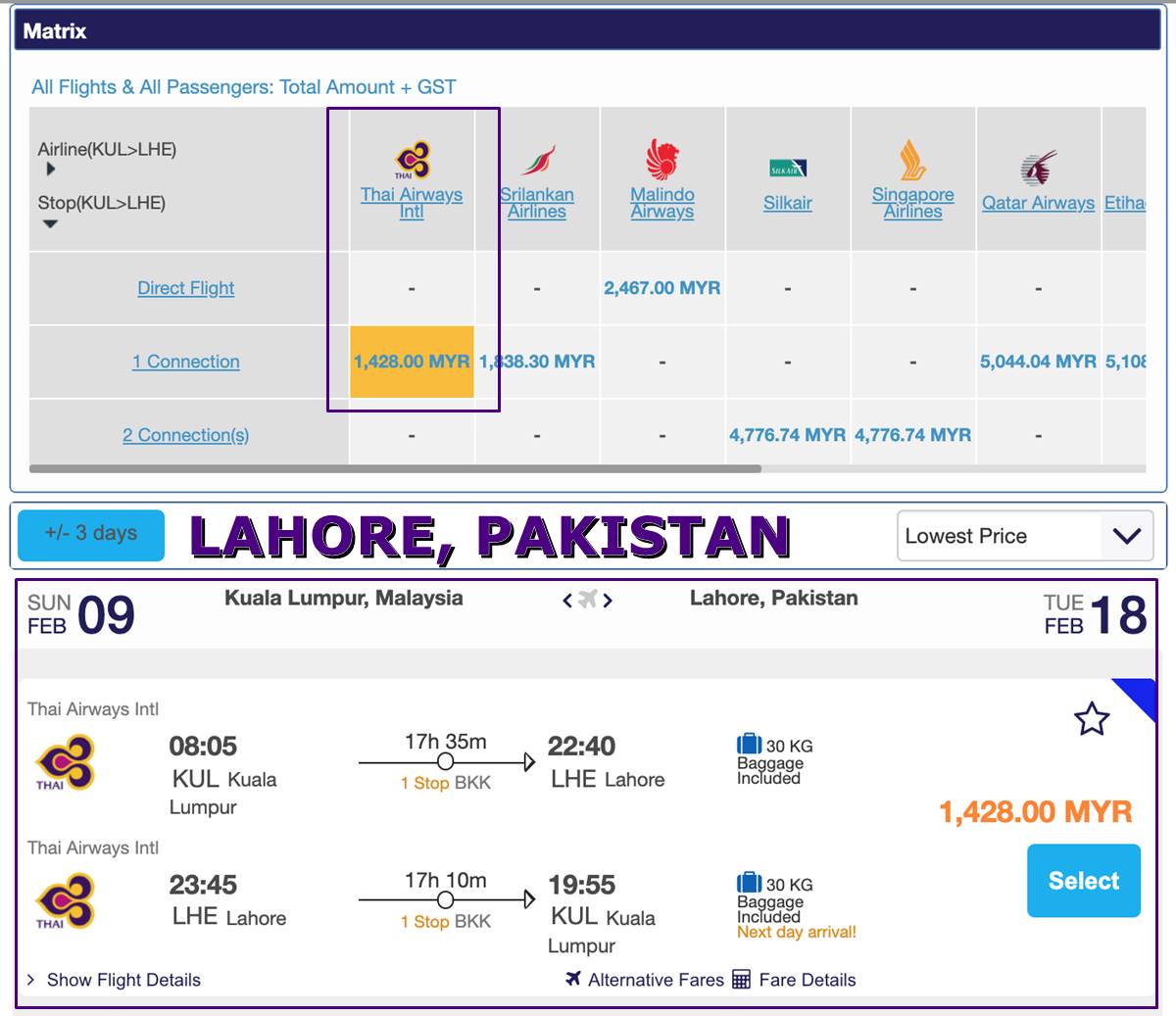 fly travel lahore contact number