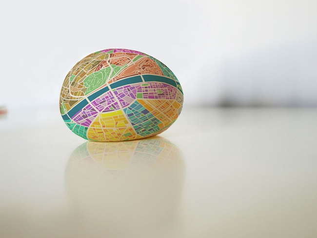 Stress ball map