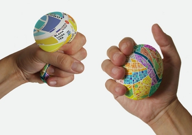 STRESS BALL: SQUEEZE TO ZOOM IN