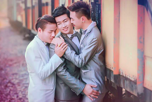 gay marriage of 3