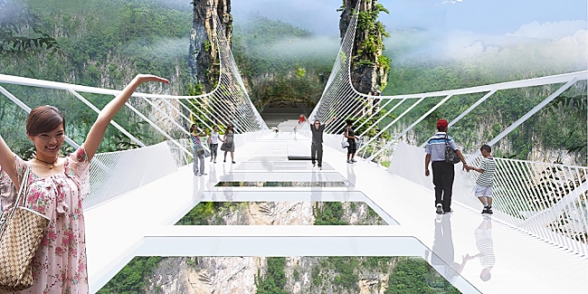 Zhangjiajie Grand Canyon Glass Bridge 