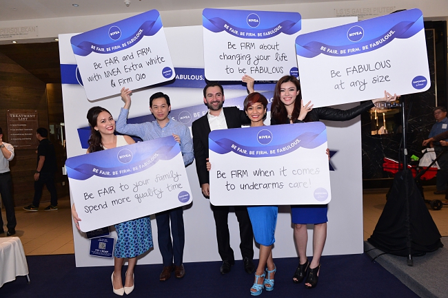 NIVEA’s BE FAIR. BE FIRM. BE FABULOUS. Campaign 