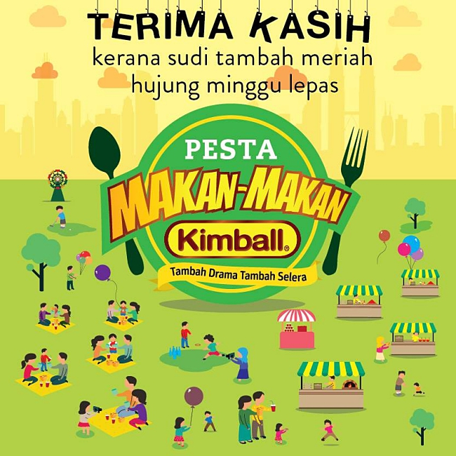 Pesta Makan-Makan Kimball Makes Dramatic Debut!