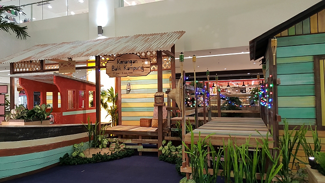 Main Place Mall Transforms Into Nostalgic Fishing Village For Raya 2016