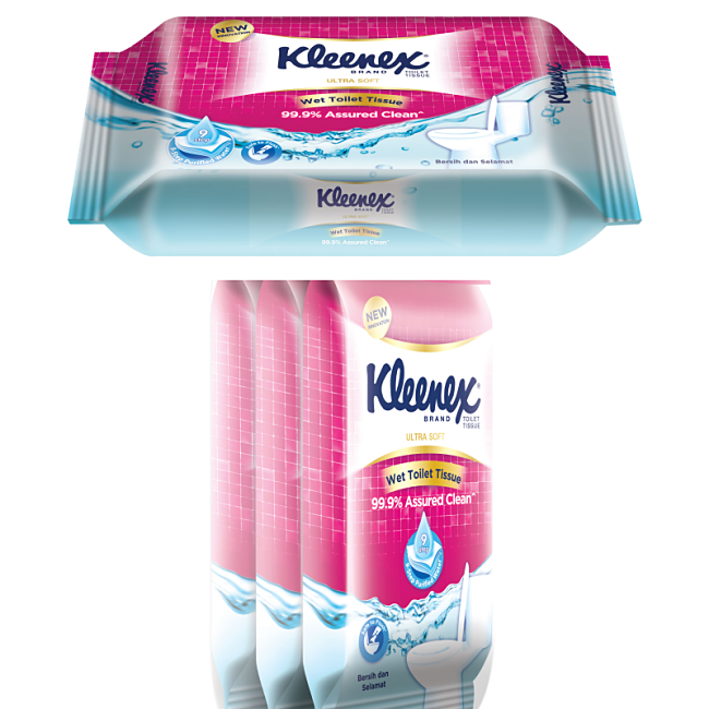 New Kleenex® Wet Toilet Tissues Help Malaysians Survive Public Toilet Inconveniences