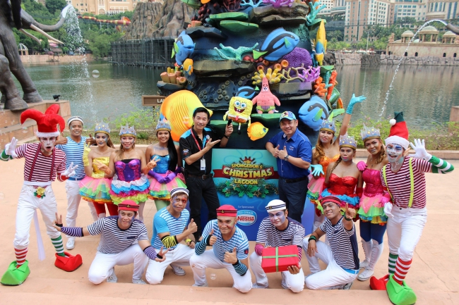 Sunway Lagoon Brings An Underwater Christmas Lagoon Up To Shore 