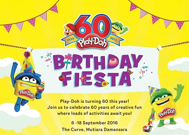 PLAY-DOH CELEBRATES 60 YEARS WITH A BIRTHDAY FIESTA AT THE CURVE