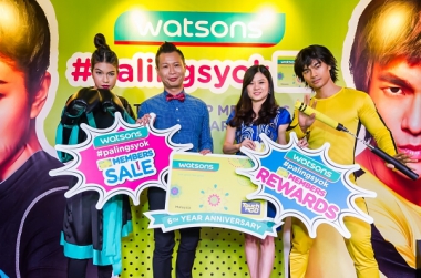 WATSONS CELEBRATES VIP MEMBERS ANNIVERSARY WITH #PALINGSYOK REWARDS