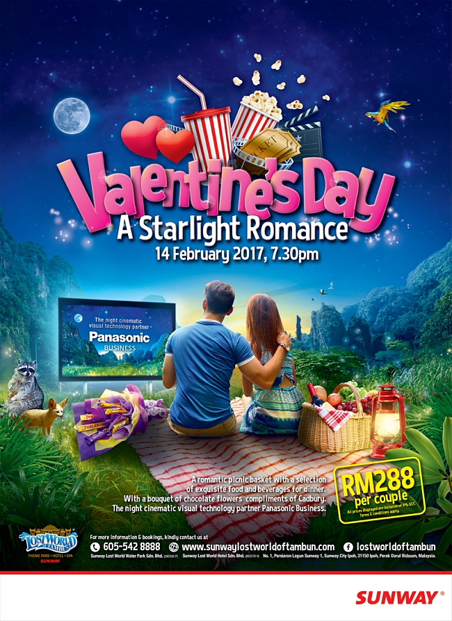 Celebrate Valentine’s Day at Lost World Of Tambun