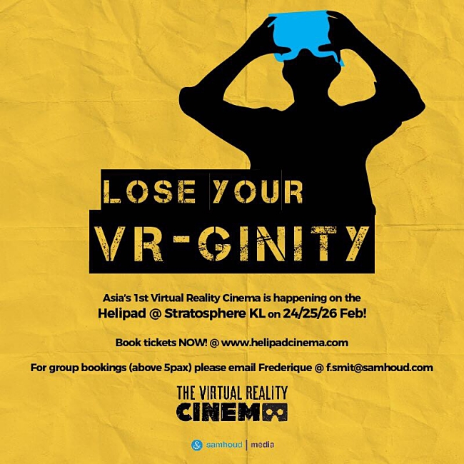 Asia’s First VR Cinema Experience!