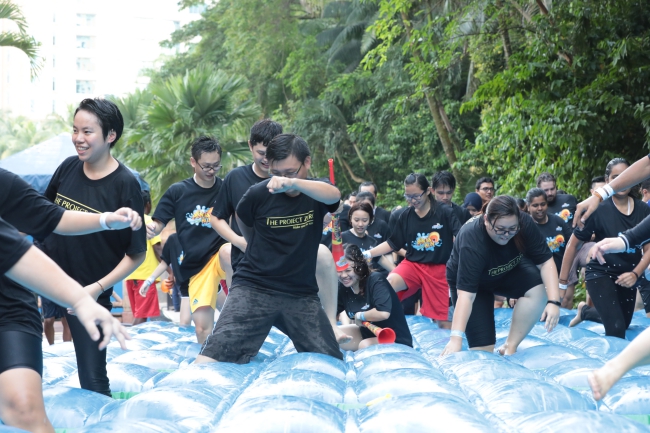 Splashing Outdoor Fun At Sunway Lagoon’s Aqua Run!