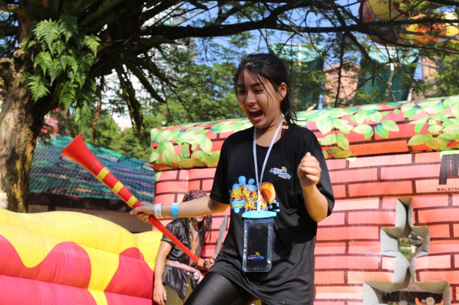 Splashing Outdoor Fun At Sunway Lagoon’s Aqua Run!