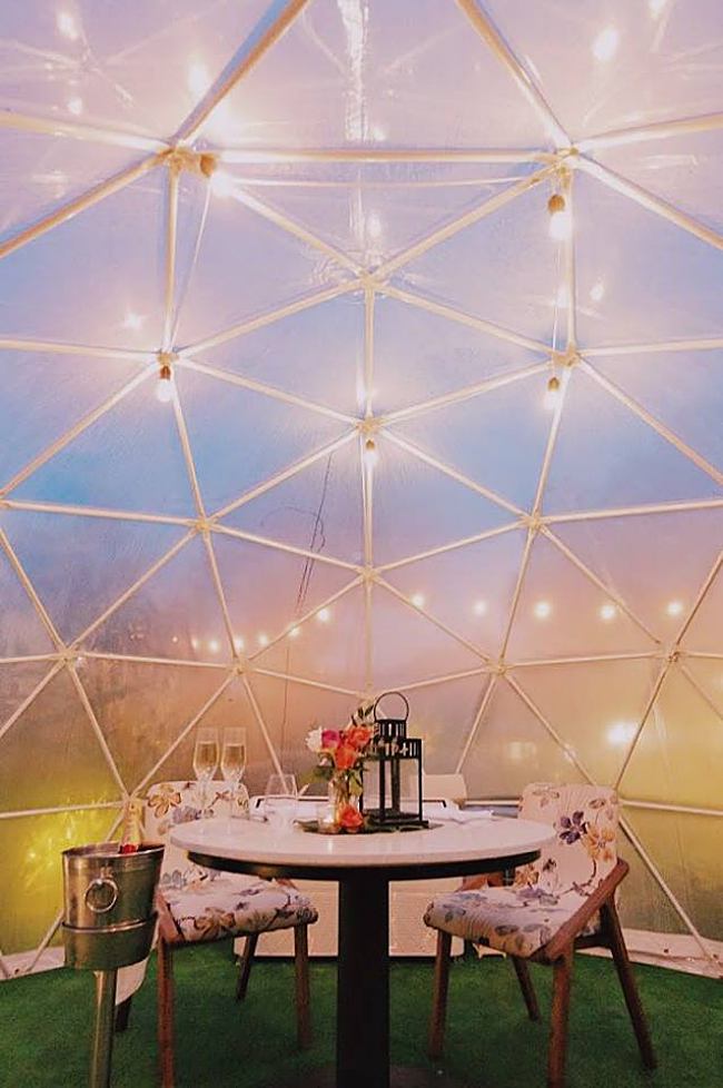 Singapore Has This Romantic Garden Dome Dining Place!