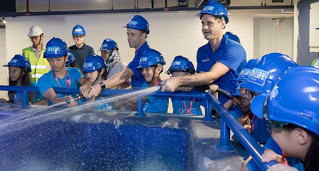 SEA LIFE Malaysia Fills Its Ocean Tanks in Preparation for the Arrival of 13,000 Marine Life!