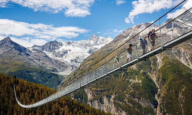 There’s A New Suspension Bridge In Switzerland And It’s Now The World Longest!