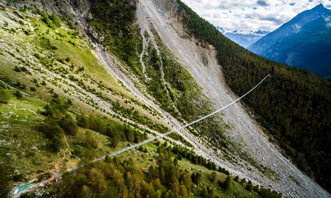 There’s A New Suspension Bridge In Switzerland And It’s Now The World Longest!