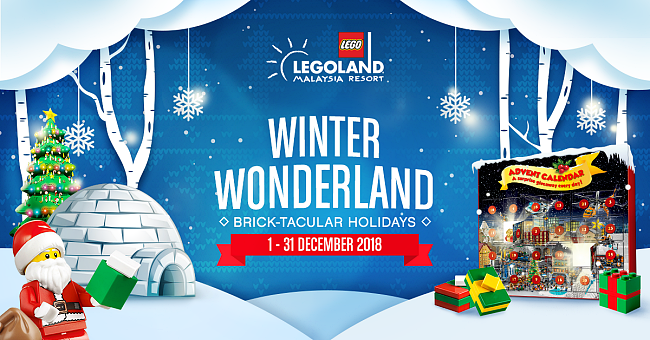 LEGOLAND® Malaysia Resort Brings Winter Wonderland to Malaysia During Brick-Tacular Holidays Season 