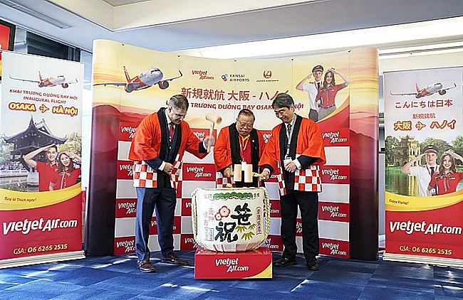 Vietjet Welcomes Inaugural Flight From Vietnam To Japan