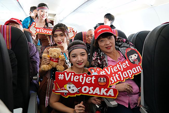 Vietjet Welcomes Inaugural Flight From Vietnam To Japan