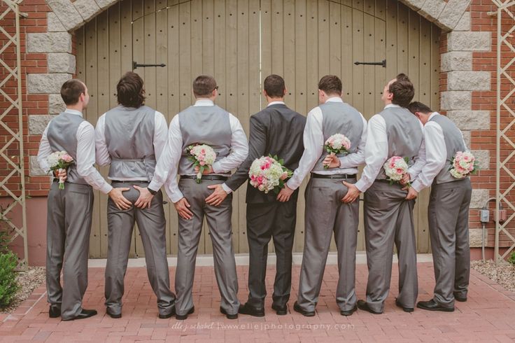 Groomsmen Booty Grab 1