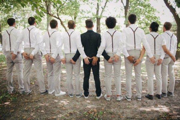 Groomsmen Booty Grab 2