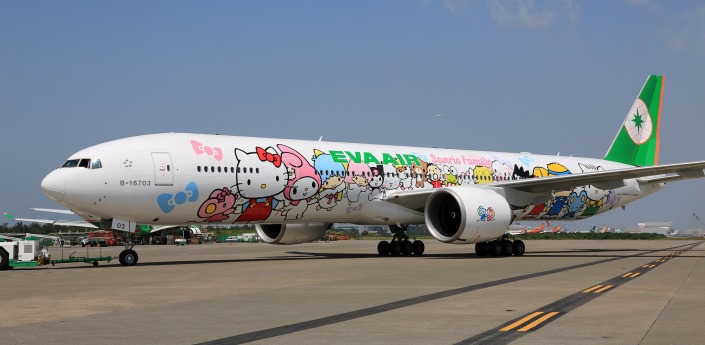 Hello Kitty Plane