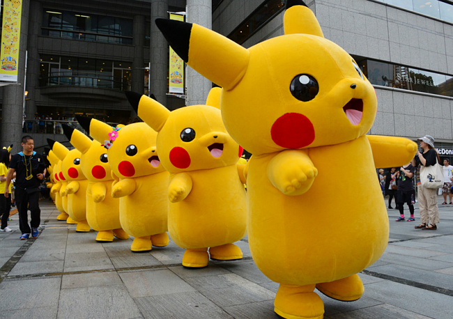 pikachu in japan