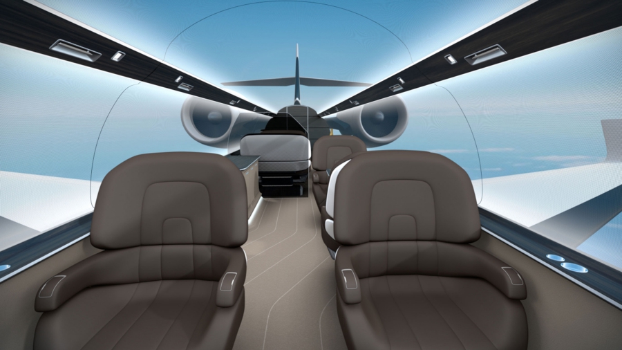 WINDOWLESS JET CONCEPT