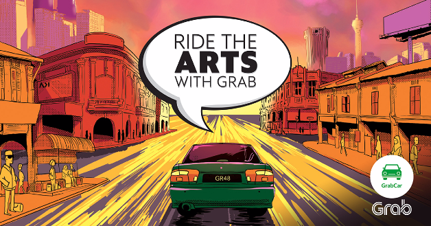 乘搭 GRABCAR 获取免费漫画！