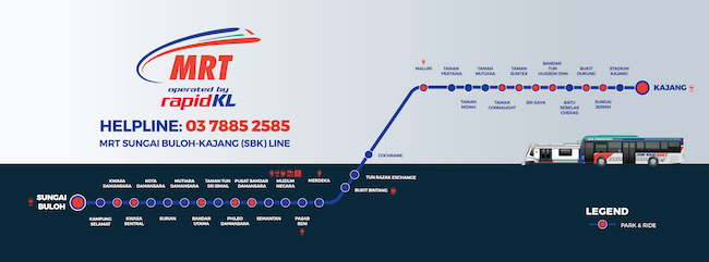 吉隆坡 MRT 开跑啦！50% 折扣！