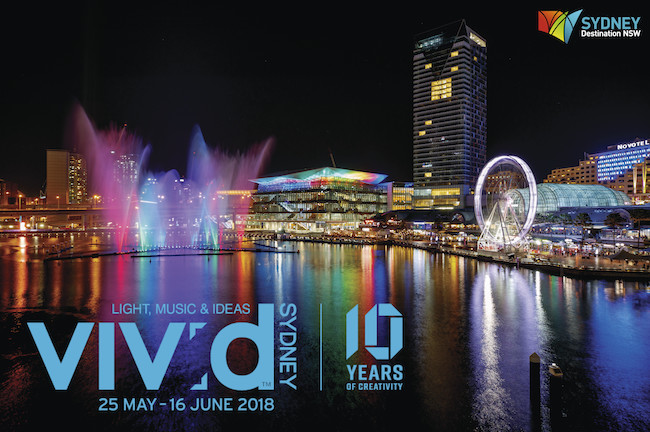 【澳洲】2018 年 VIVID SYDNEY 悉尼艺术节公布日期了！