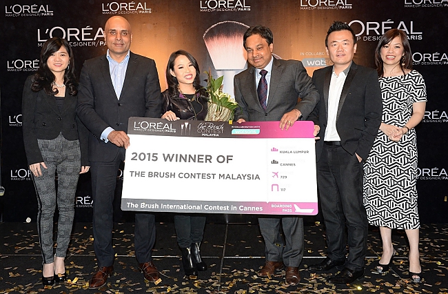 winner of L’Oréal Paris The Brush Contest Malaysia 