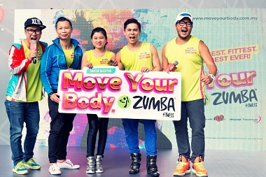 WATSONS ‘MOVE YOUR BODY’ WITH ZUMBA!