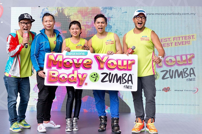 Watsons ‘Move Your Body’ With Zumba! 