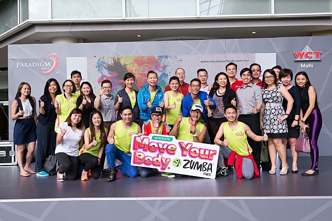 Watsons ‘Move Your Body’ With Zumba! 