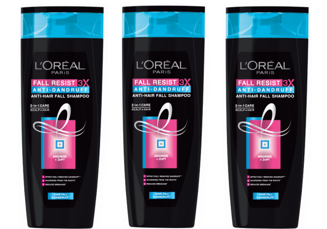 Get 2-in-1 Benefits with L’Oréal Paris Fall Resist 3X Anti Dandruff