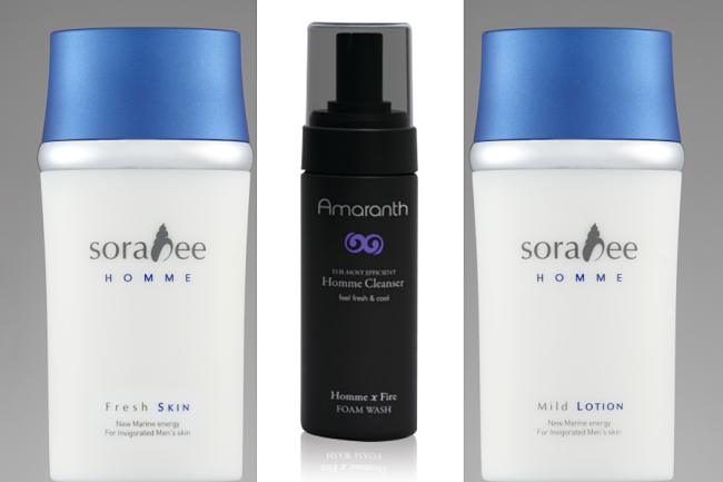 Sorabee’s Homme Series Skincare For Men!