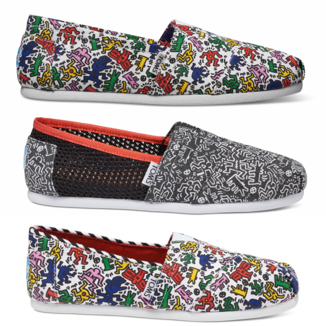 TOMS X KEITH HARING COLLECTION
