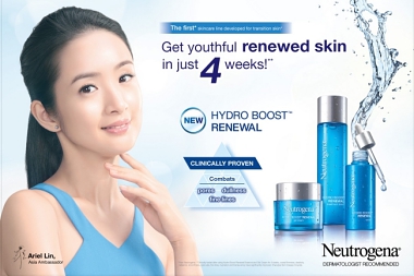 ARIEL LIN APPOINTED AS THE ASIAN FACE OF NEUTROGENA®