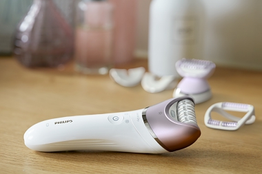 THE NEW SATINELLE ADVANCED WET AND DRY EPILATOR