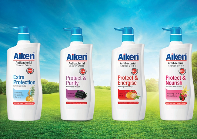 Aiken New Antibacterial Shower Range Kills Bacteria And Smells Great!