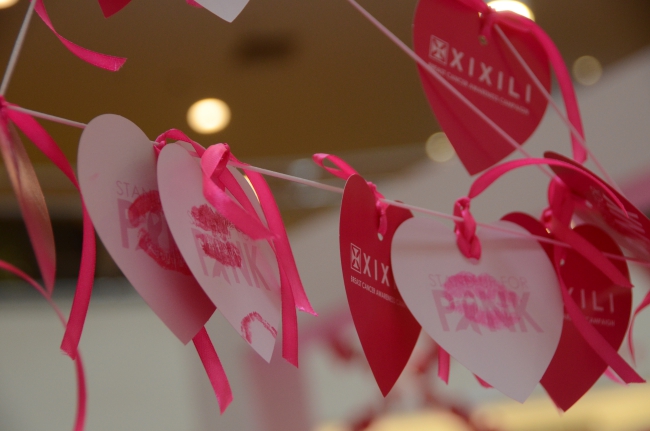 XIXILI Stand Up For Pink Breast Cancer Awareness Campaign 2016