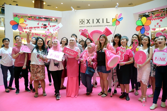 XIXILI Stand Up For Pink Breast Cancer Awareness Campaign 2016