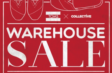 TOMS FIRST EVER WAREHOUSE SALE!